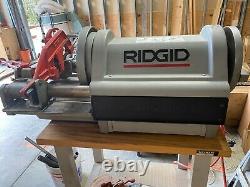 RIDGID Model 1224 Pipe Threader 1/4 inch 4 inch Power Threading Machine