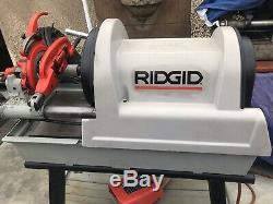 RIDGID Model 1822-I Power Threading Machine With Stand