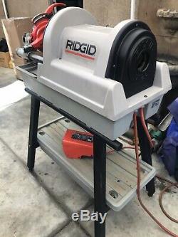 RIDGID Model 1822-I Power Threading Machine With Stand