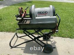 RIDGID Model 1822 Power Threading Machine With Stand