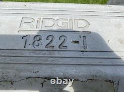 RIDGID Model 1822 Power Threading Machine With Stand