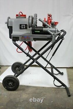 RIDGID PIPE & BOLT THREADING MACHINE 300 COMPACT With STAND