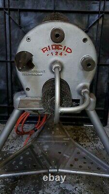 RIGID 124a PIPE CLEANER MACHINE