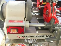 ROTHENBERGER 63005 Portable Pipe Threading Machine EXC 1/2 to 2