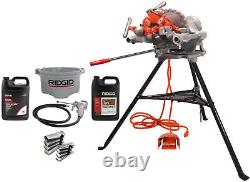 Reconditioned RIDGID 300 Pipe Threader with RIDGID Accessories and Oil