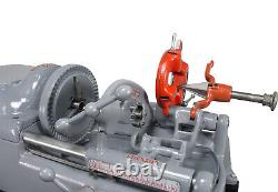 Reconditioned RIDGID 535 V1 Pipe Threading Machine with (2) 811A Die Heads
