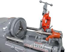 Reconditioned RIDGID 535 V1 Pipe Threading Machine with (2) 811A Die Heads