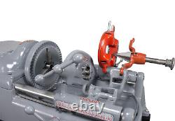 Reconditioned RIDGID 535 V1 Pipe Threading Machine with (2) 811 Die Heads