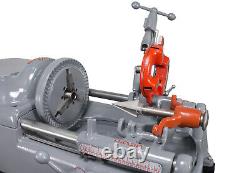 Reconditioned RIDGID 535 V1 Pipe Threading Machine with (2) 811 Die Heads