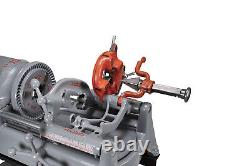 Reconditioned RIDGID 535 V1 Pipe Threading Machine with Cart Dies Heads & Oil