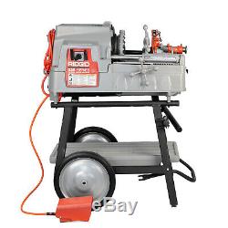 Reconditioned RIDGID 535 V3 Pipe Threading Machine with 150A Cart 811A Die Head