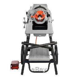 Reconditioned RIDGID 535 V3 Pipe Threading Machine with 150A Cart 811A Die Head
