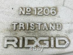 Ridged Rigid No 1206 Tristand for 300 Pipe Threader Threading Machine Stand