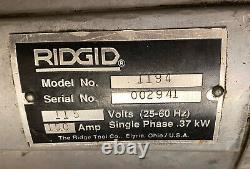 Ridgid 1194 Motor For 535 Pipe Threader 115 Volts, 36 Rpm, 64447