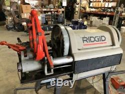 Ridgid 1224 4 Pipe Threading Machine