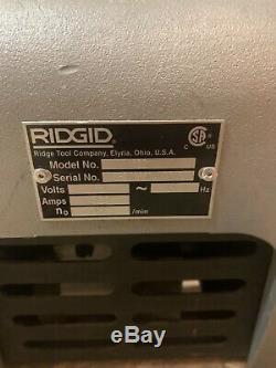 Ridgid 122 Copper Cutting & Prep Machine Cutter 1/2-2 115V
