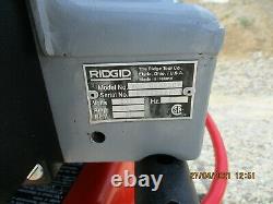 Ridgid 300 Compact Pipe Threader 1 owner, 1 job, Lik Enew 535 1224 700 141 161