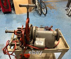 Ridgid 300 Pipe Threader Machine +Carriage, Cutter, Die heads, Reamer LOCAL PICK UP