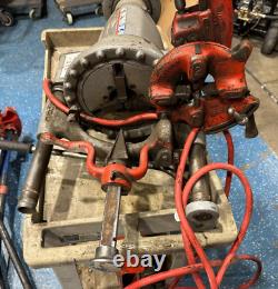 Ridgid 300 Pipe Threader Machine +Carriage, Cutter, Die heads, Reamer LOCAL PICK UP