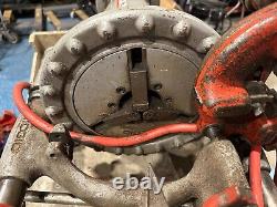 Ridgid 300 Pipe Threader Machine +Carriage, Cutter, Die heads, Reamer LOCAL PICK UP