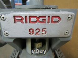 Ridgid 300 Pipe Threader Threading Machine With Roll Groove Groover 925-3