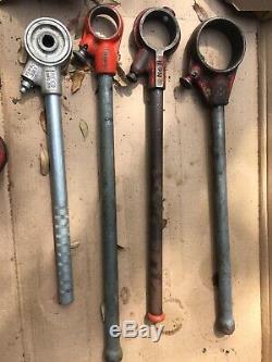 Ridgid 300 Pipe Threading Machine With Several Extras