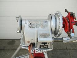 Ridgid 300 T2 Power Pipe Threader with Complete Carriage Threading Machine Used #2