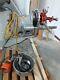 Ridgid 300-T2 threading machine with attachments & oiler system can