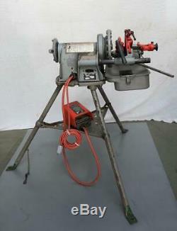 Ridgid 300a Pipe Threading Machine With Die Head 1/2-2 115v -free Shipping