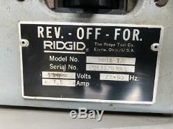 Ridgid 300a Pipe Threading Machine With Die Head 1/2-2 115v -free Shipping