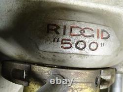 Ridgid 500 Pipe and Bolt Threading Machine, 500