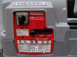 Ridgid 535 Automatic Pipe Threader Threading Machine 1/2 -2 INCH