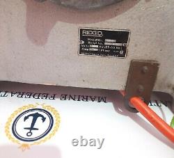 Ridgid 535 B-268 Pipe Bolt Threading Machine 1/8'' / 2'' Cut 1/4'' / 2'' Thread