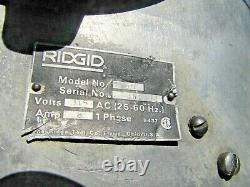 Ridgid 535 Pipe Threader Threading Machine 1/8 to 2