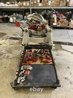 Ridgid 535 Pipe Threader Threading Machine 1/8 to 2 With Huge Lot Extras