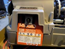 Ridgid 535 Threading Machine with 811A Die Head 1/2 to 2 Capacity 115v DAMAGED