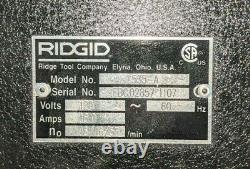 Ridgid 535-a Pipe Threading Machine Automatic Chuck. Pipe Threader. Nice