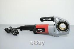 Ridgid 600 Hand Held Electric Pipe Threader Power Drive Threading Machine Tool