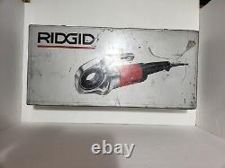 Ridgid 600 Hand Held Pipe Threader with 4 Die Heads 1/2, 3/4, 1, 1 1/4