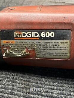 Ridgid 600 Power Drive Hand Held Threader 1469 98I-1117585