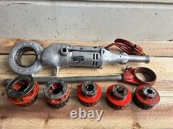 Ridgid 700 Pipe Threader Machine With Dies