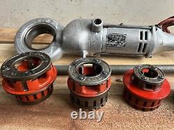 Ridgid 700 Pipe Threader Machine With Dies