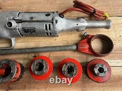 Ridgid 700 Pipe Threader Machine With Dies