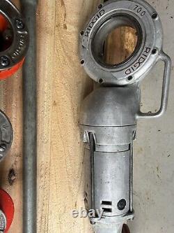 Ridgid 700 Pipe Threader Machine With Dies