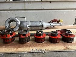 Ridgid 700 Pipe Threader Machine With Dies