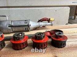 Ridgid 700 Pipe Threader Machine With Dies