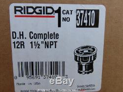 Ridgid 700-T2 Pipe Threader Electric Handheld Threading Machine 6-Heads bidadoo