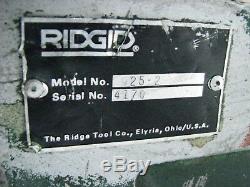 Ridgid 925 Roll Groove Attachment for pipe threading machine