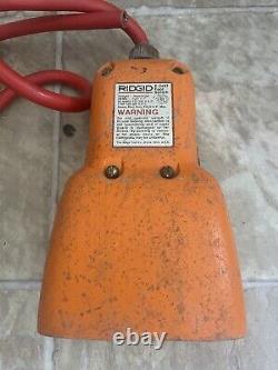 Ridgid E-2497 / No. 301 Foot Switch Pedal Pipe Threader Pipe Threading Switch