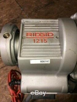 Ridgid Model 1215 Threading Machine with Tripod Stand, Pipe Bolt Theader, NEW